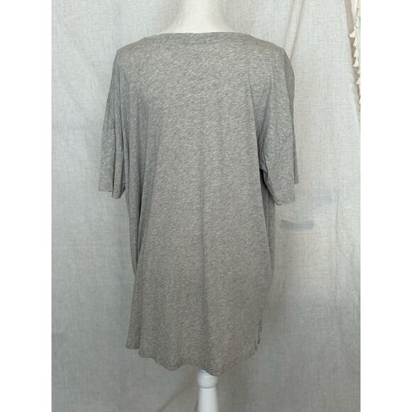 All Saints Grey Watch the Skies Cora Graphic T-Shirt Size M - Picture 5 of 7